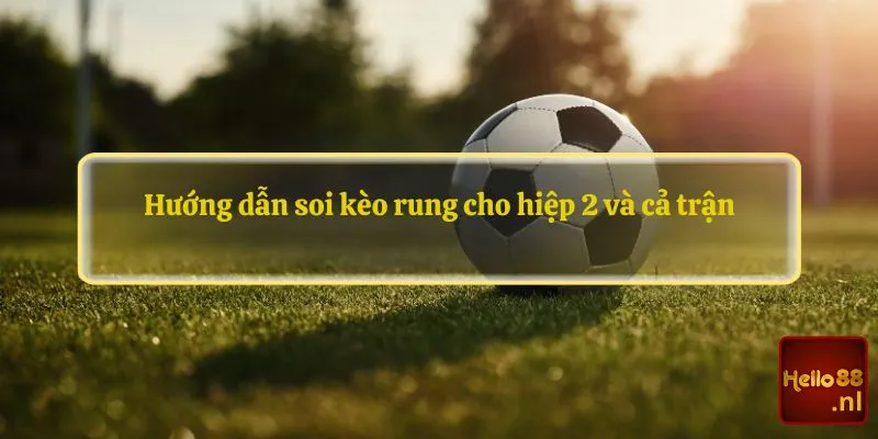 Hướng dẫn soi kèo rung cho hiệp 2 và cả trận